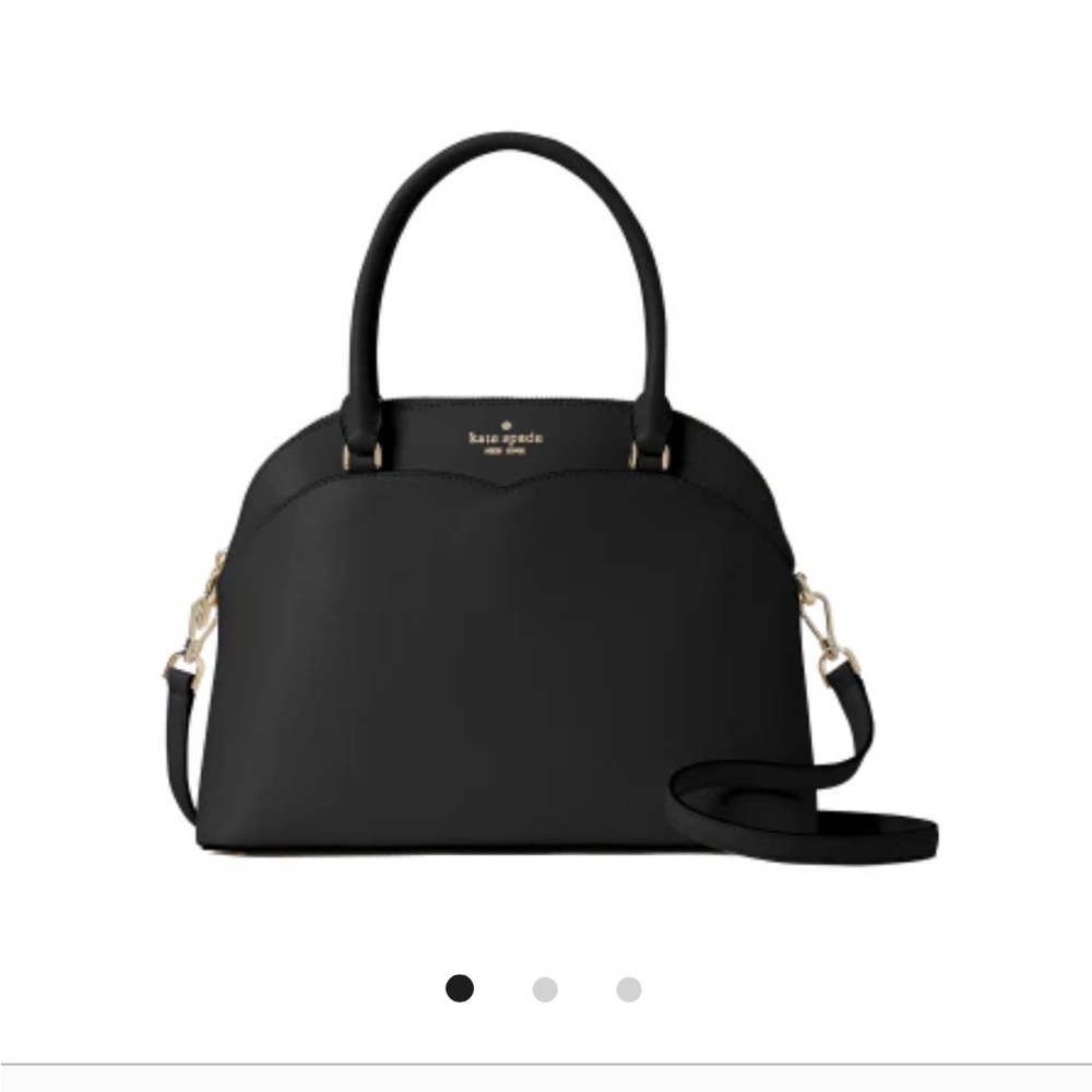 Kate Spade Black Dome Satchel